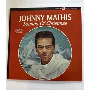 Johnny Mathis Sounds Of Christmas Vinyl LP Mercury Mono Holiday Original Release